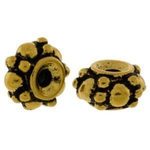  Pack of 5 TierraCast® Pewter Antique Gold Turkish Beads 