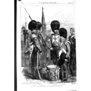   1854 BRITISH GUARDS COLDSTREAMS FUSILIERS GRENADIERS