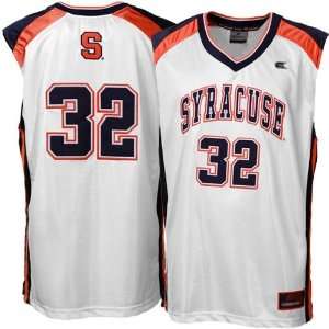  Syracuse Orange #32 Rebound Basketball Jersey White (XX 