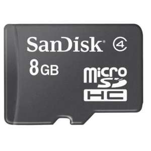  Sandisk 8GB MicroSD Memory Card   Bulk Packaged 