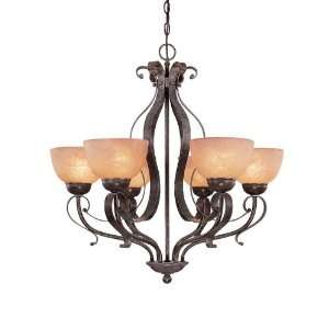   Brookfield Traditional 6 Light Chandelier from the Brookfield Home