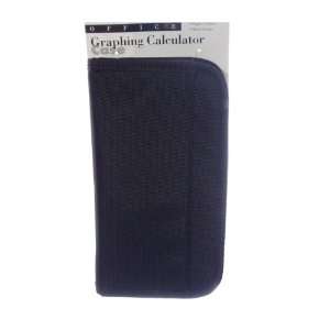  Black Graphing Calculator Case with Zipper 8.5 x 4.5 x 2 