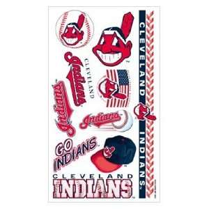  Cleveland Indians Tattoo Sheet