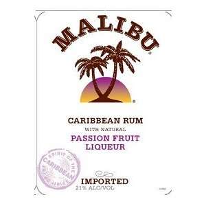  Malibu Rum Passion Fruit 1 Liter Grocery & Gourmet Food