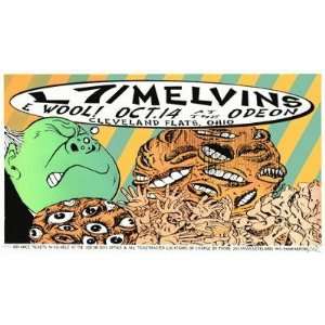  Melvins L7 Cleveland 1994 Gig Poster SIGNED KUHN