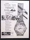   Multifort Superautomatic Watch magazine Ad GRANDLUXE Watches s3162