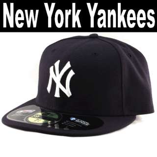 New Era New York Yankees Game 59FIFTY Hats Men 7 5/8  
