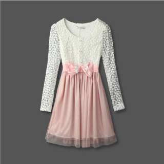 Sweety Vintage Style new year party dress, cocktail dress pink & cream 