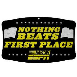  ESPN NASCAR 11 By 17 Inch Traditional Look Wood Sign 