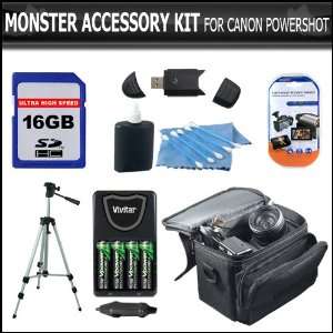  Accessory Kit For CANON POWERSHOT SX20 IS SX20 SX1 IS 