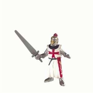  Bullyland Crusader with Sword, Red Toys & Games