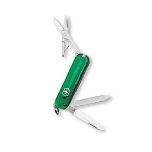  Victorinox Swiss Army Classic Clam Pocket Knife (Emerald 