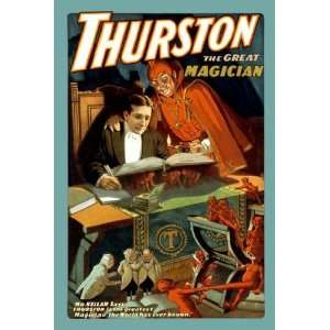  Exclusive By Buyenlarge Thurston the great magician 20x30 