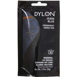  Dylon Permanent Fabric Dye 1.75 Ounce Jeans Blue