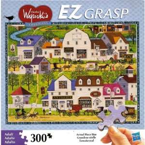   Wysocki 300 Piece EZ Grasp Puzzle Shops and Buggies Toys & Games