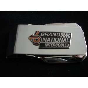  Buick Grand National Silver Locking Back Money Clip 