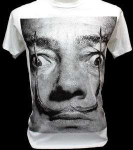 SALVADOR DALI Surrealist Artist Rock T Shirt warhol M  
