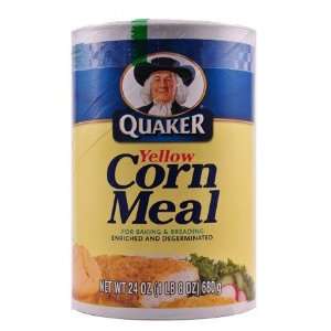 Quaker Yellow Corn Meal   12 Pack Grocery & Gourmet Food
