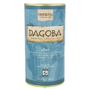 Dagoba Organic Chocolate   Hot Drinking Chocolate Chai   12 oz 
