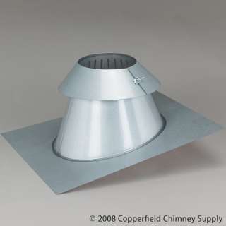 Chimney 77666 6 Inch Superpro Flashing 0/12 6/12 Pitch With Storm 