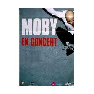  MOBY En Concert   French tour Music Poster
