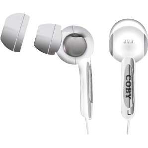 Coby Super Bass Sound Isolation Digital Stereo Earbuds 716829209103 