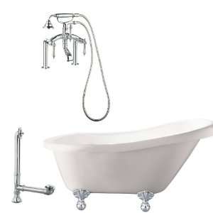    PC Newton Deck Mounted Faucet Package Soaking Tub