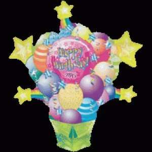  Surprise package happy birthday mylar balloon