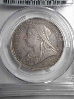 Great Britain 1893,Victoria 1/2 Crown, KM 782, Silver, PCGS AU50 