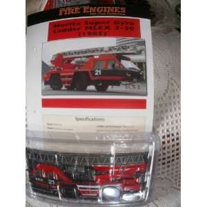  Morita SuperGyro ladder collectible fire engine 