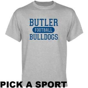  Butler Bulldogs Ash Custom Sport T shirt   Sports 