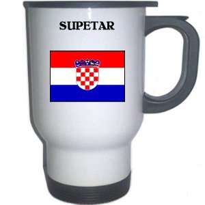  Croatia/Hrvatska   SUPETAR White Stainless Steel Mug 