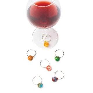 true fabrications swirly glass balls wine charms buy new $ 17 87 $ 9 