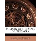 NEW History of the State of New York   Brodhead, John R