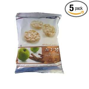 Perach Rice Chips Cinnamaon & Apple Flavor in Bag, 1.75 Ounce Packages 