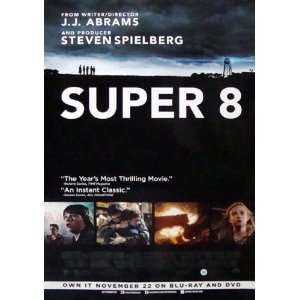  Super 8 Movie Poster 27 X 40 (Approx.) 