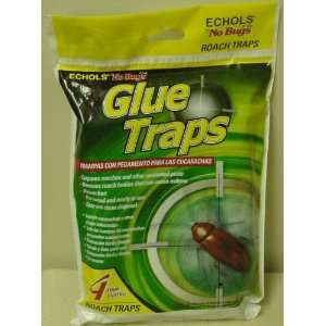  Glue Roach Traps (4 Traps in a Pack) Patio, Lawn & Garden