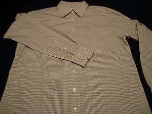 Womens Dress Blouse Brooks Brothers Classic Fit Size 8 No Iron Cotton 