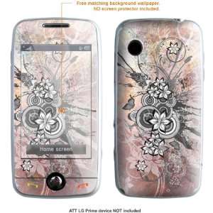  Protective Decal Skin skins Sticker for AT&T LG Prime case 