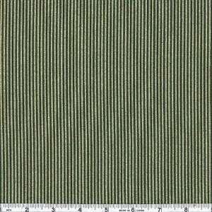 45 Wide Joys Of Christmas Pin Stripe Holly Green Fabric By The Yard
