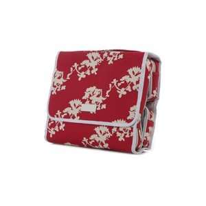    Apple & Bee Carry All Traveler Cosmetic Bag   Japan Red Beauty