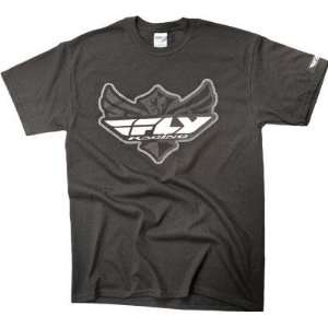 Fly Racing Youth The Logo T Shirt   Youth Medium/Black 