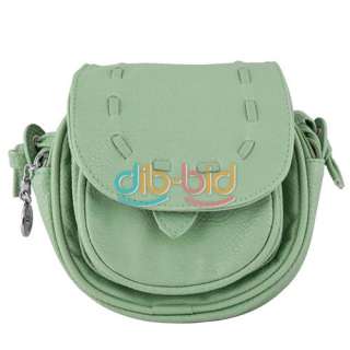 New Lovely Cute Girl PU Leather Mini Small Adjustable Shoulder Bag 