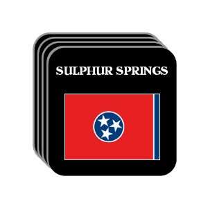 US State Flag   SULPHUR SPRINGS, Tennessee (TN) Set of 4 Mini Mousepad 