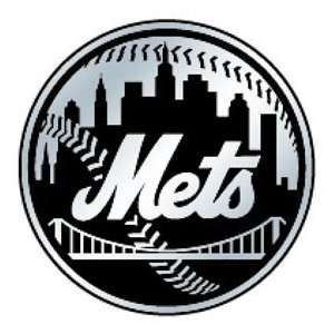  New York Mets Silver Auto Emblem