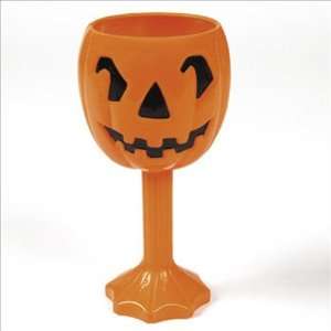  Plastic Halloween Pumpkin Gobletn Cup Toys & Games