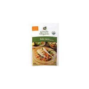 Simply Organic Fish Taco Sesng 1.3 OZ  Grocery & Gourmet 