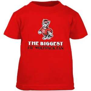  North Carolina State Wolfpack Red Infant Biggest Fan T 