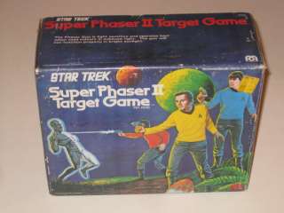 Star Trek Super Phaser II Target Game in Box Mego Vintage  