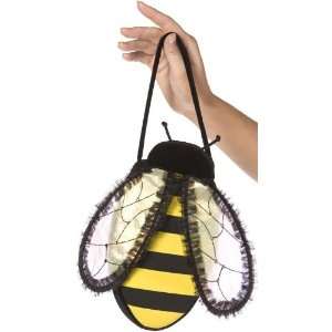  Lets Party By Smiffys USA Honey Bee Handbag / Yellow 